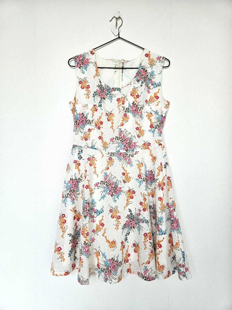 witte vintage jurk