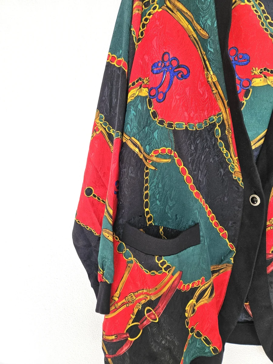 Vintage vest Versace inspired | 4XL - Afbeelding 6