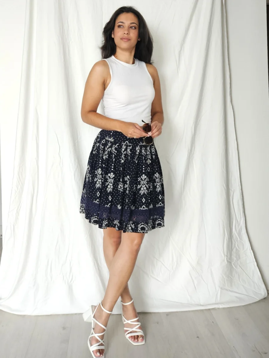 vintage rok voor de zomer